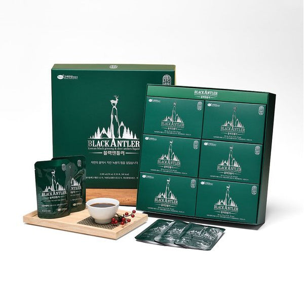 Galleria Korean Ginseng Story Black Antler (Antlers) 30 packs (one month supply)